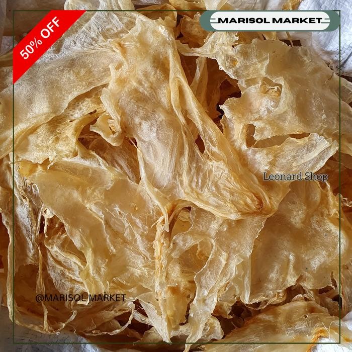 

PERUT IKAN SUPER 100GM HIPIO YI PHIAU BELLY FISH GELEMBUNG KAKAP HUPIO BERKUALITAS