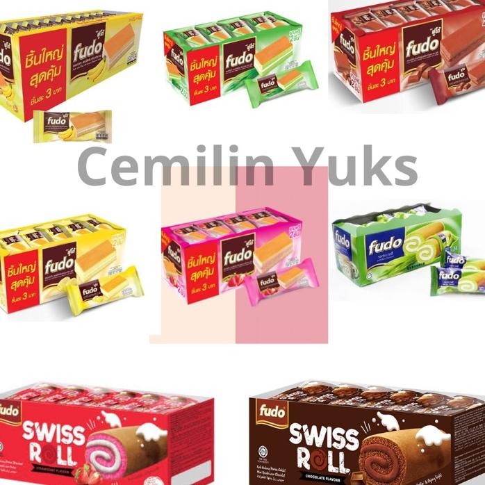 

Fudo Layer Cake With Cream Flavour Isi 24 Fudo Swiss Roll With Cream
