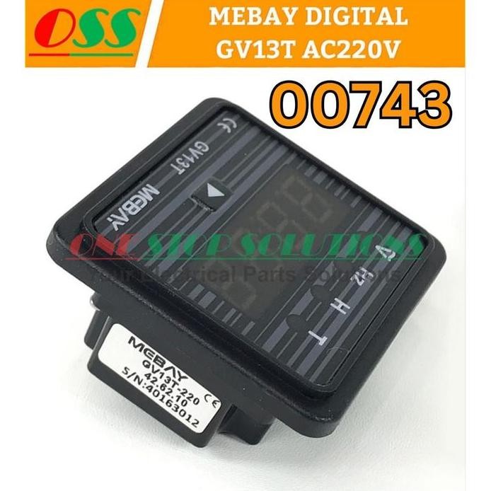 

Terlaris Mebay Digital Meter Gv13T Ac 220V Untuk Genset