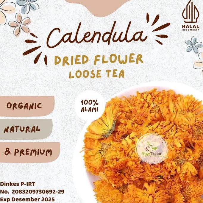 

SALE!!! PREMIUM DRIED CALENDULA FLOWERS TEA / MARIGOLD FLOWER TEA PREMIUM