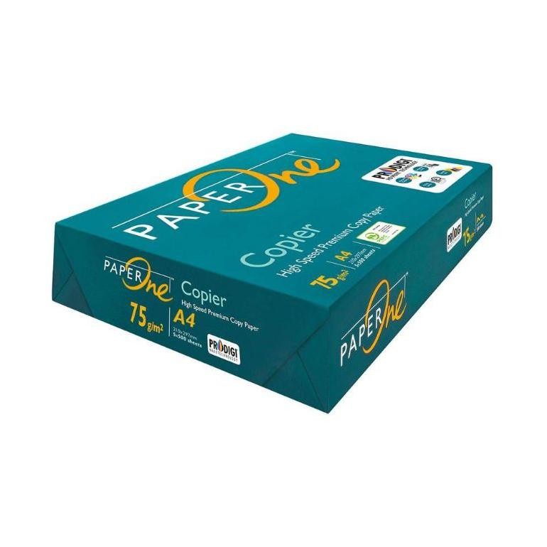 

Sale! Kertas Hvs A4 75Gsm Paperone | 1 Rim 500 Lembar | Kertas Fotokopi A4