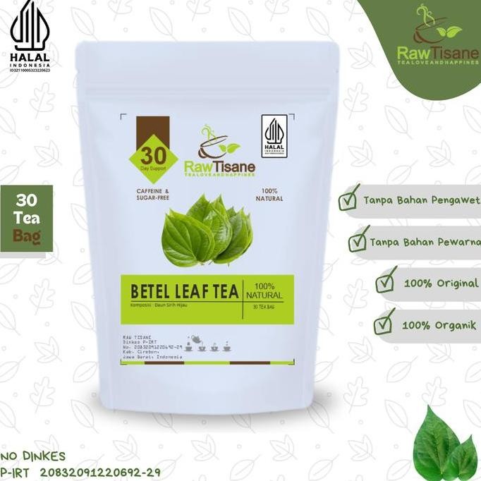 

SALE!!! BETEL LEAF TEA : TEH DAUN SIRIH HIJAU ISI 30 TEA BAG