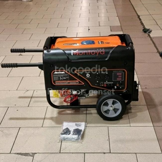 

Terlaris Genset Bensin 3000 Watt Montoya Usa Mg5000 100% Cooper Electric Stater