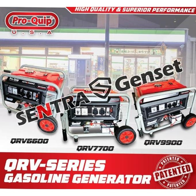 

Terlaris Genset 3000 Watt. Proquip Qrv6600