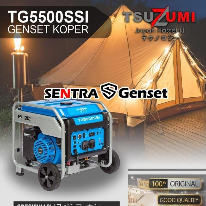 

Terlaris Genset Semi Silent Inverter 5000 Watt Tsuzumi Tg 5500 Ssi Japan Techno
