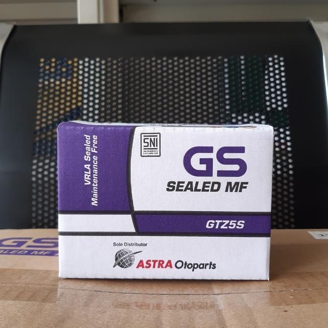 Aki Original Honda Beat, Kharisma, Supra X 125, Scoopy GTZ5S GS Astra