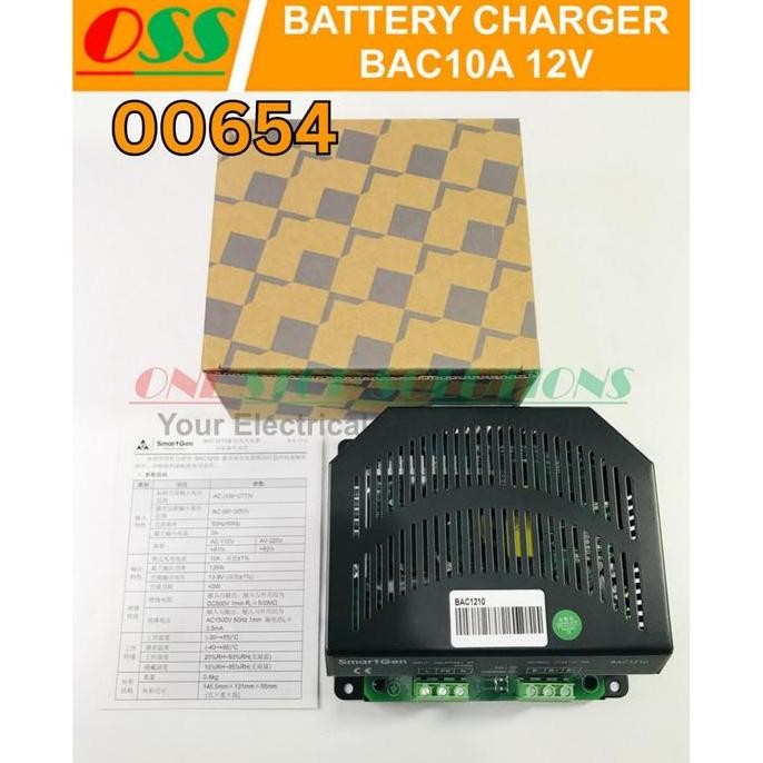 

Terlaris Smartgen Battery Charger Genset Bac10A 12V