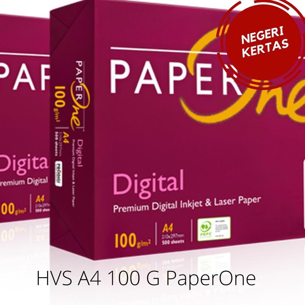 

Sale! Kertas Hvs A4 100Gr Paperone - 1 Rim Isi 500 Lembar Tebal Premium