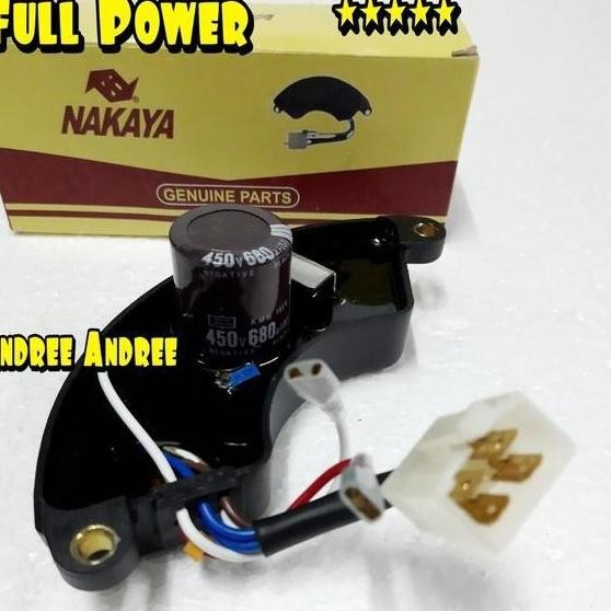 

Terlaris Avr Genset 5000 6000 7000 8000 9000 10000 W Automatic Voltage Regulator Generator Bensin Solar 6 Kabel 680Uf 250V - Gx340 Gx390 Gx420 Gx460