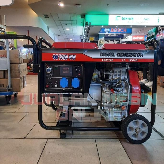 

Terlaris Genset Open Diesel 5000 5500 Watt Faw Fdg7000