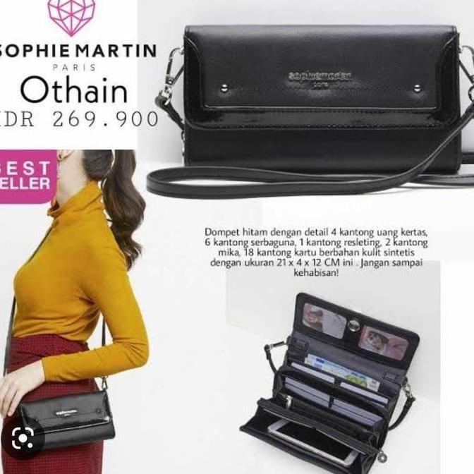 Murah Dompet Othain Wallet Dsm1821 Wanita Panjang Sophie Martin Original