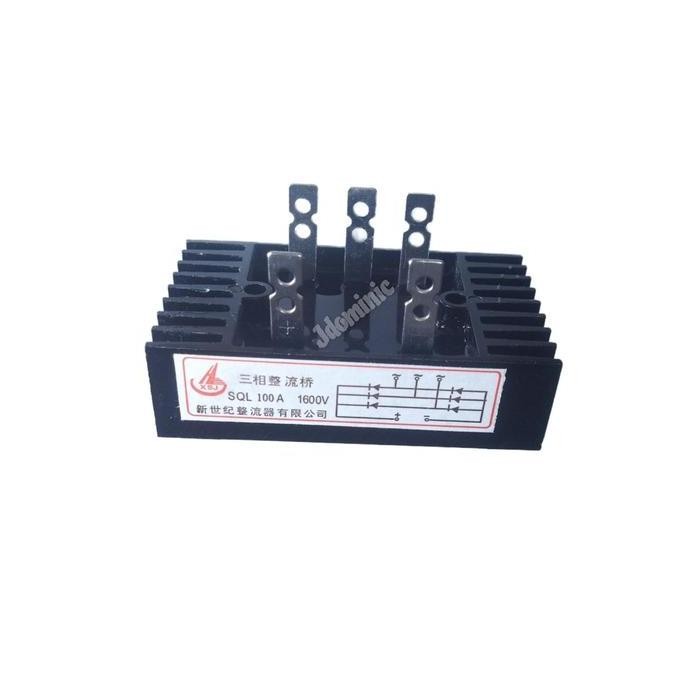 

Terlaris Alternator 5 Kaki Pin Silikon Dioda Dinamo 3 Phase 100 A Genset 1600 V