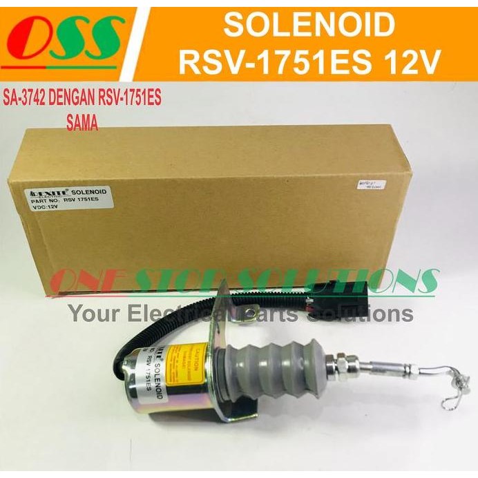 

Terlaris Solenoid Selenoid Pn 5346207 Rsv-1751Es 12V Untuk Genset Alat Berat