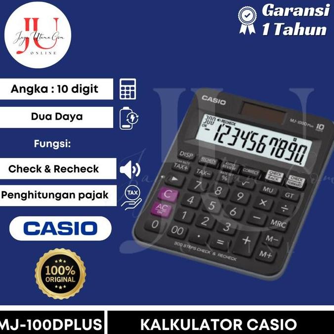 

restock Calculator Casio MJ 100D Plus Original