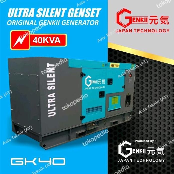 

Terlaris Genset Silent 40 Kva Infinite Heavy Duty. Silent Genset 42.5 Kva
