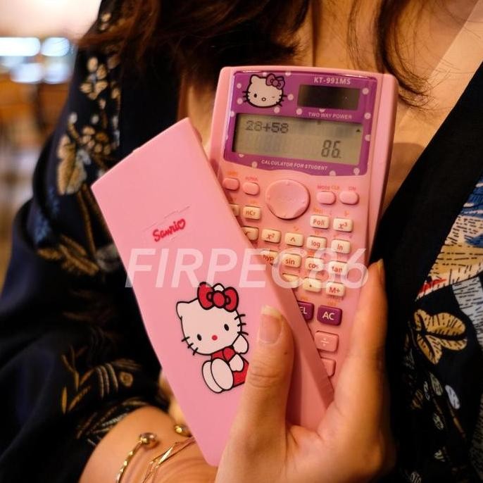 

restock KALKULATOR SCIENTIFIC Hello Kitty & Doraemon digital display LCD