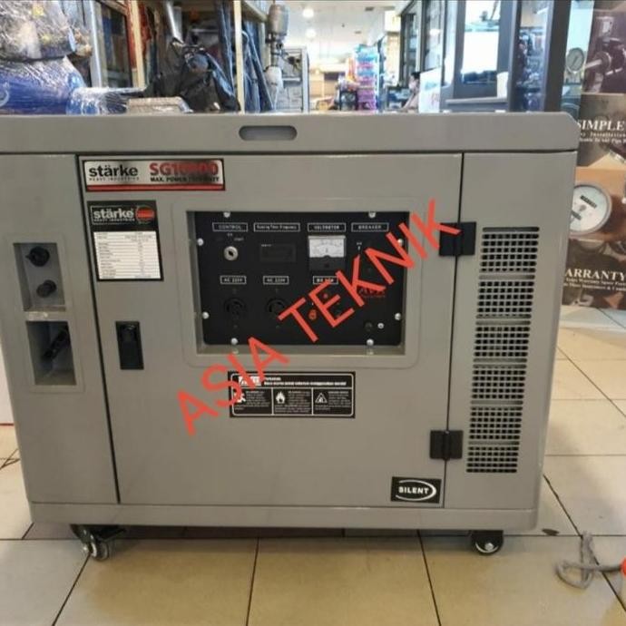 

Terlaris Genset Silent 10 Kva 7500 Watt. Starke Sg 10900