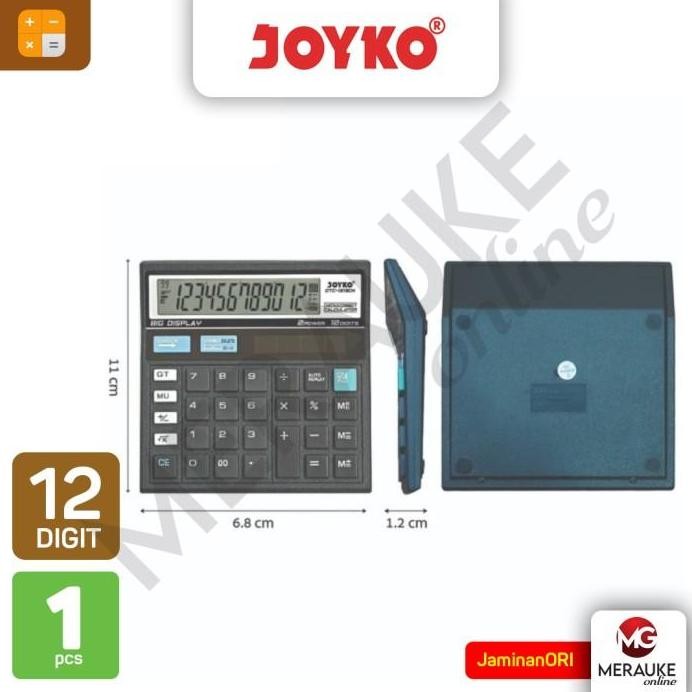 

restock JOYKO Kalkulator / Calculator 12 Digits DTC-1313CH Check & Correct
