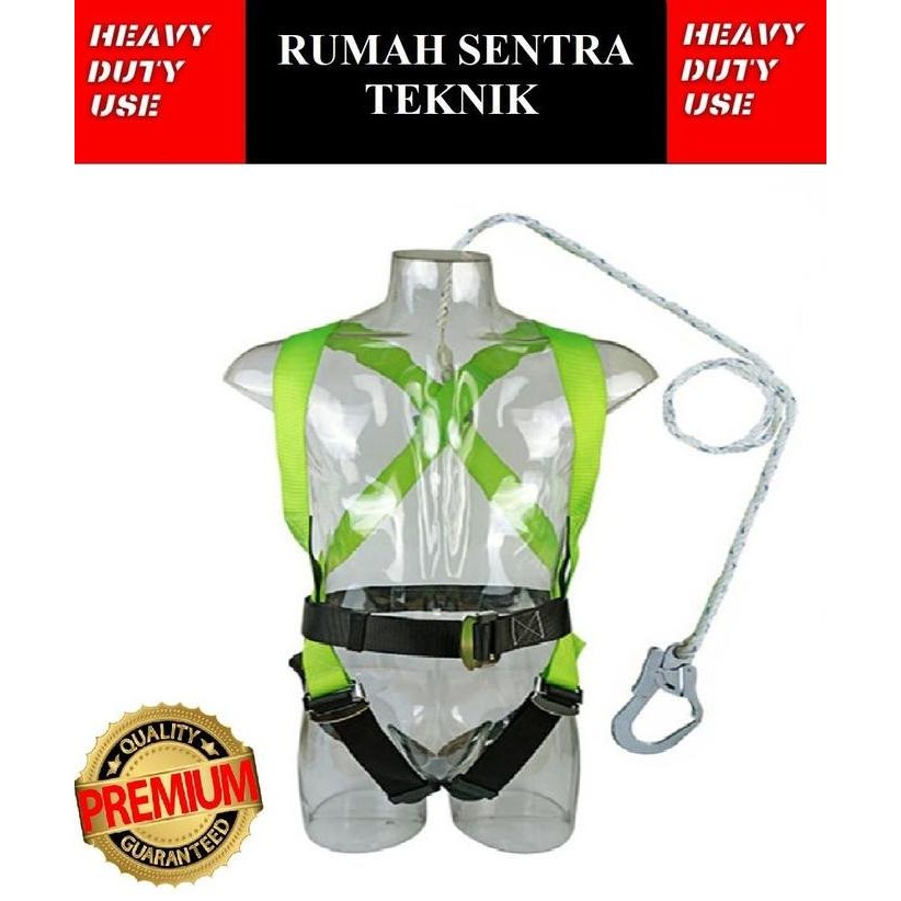 

Terlaris Full Body Harness Single Hook / Safety Belt Single Hook Excellent