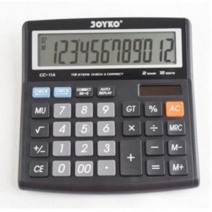 

restock Kalkulator JOYKO CC 11A - Calculator Check & Correct (Bisa Cek Ulang)