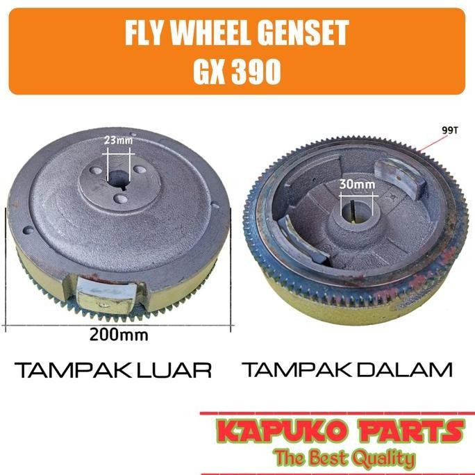 

Terlaris Flywheel Magnet Berikut Gigi Gx 390/Gx 420/Gx 460 Genset/5000W-7000W