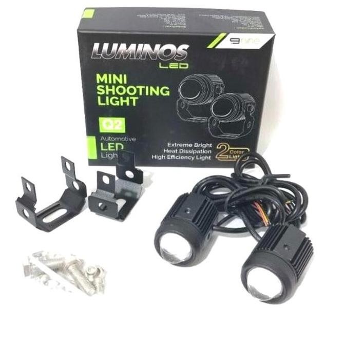 [2PCS] Lampu tembak q2 luminos original luminos 2 warna Motorcycle
