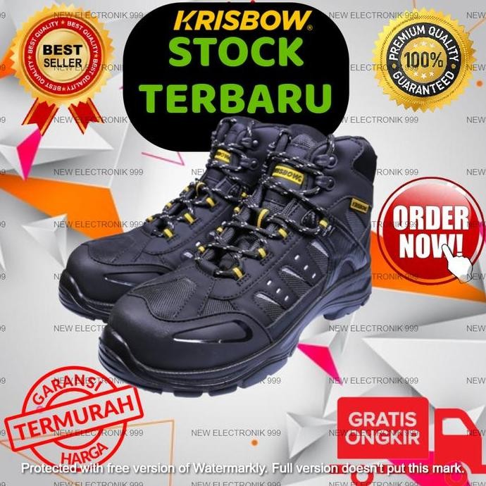 

Terlaris Krisbow Sepatu Pengaman Nemesis 6In Hitam Safety Shoes Nemesis 6In