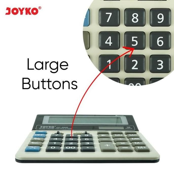 

ready !!! Calculator / Kalkulator Besar - JOYKO CC 868 / CC-868CH ORIGINAL