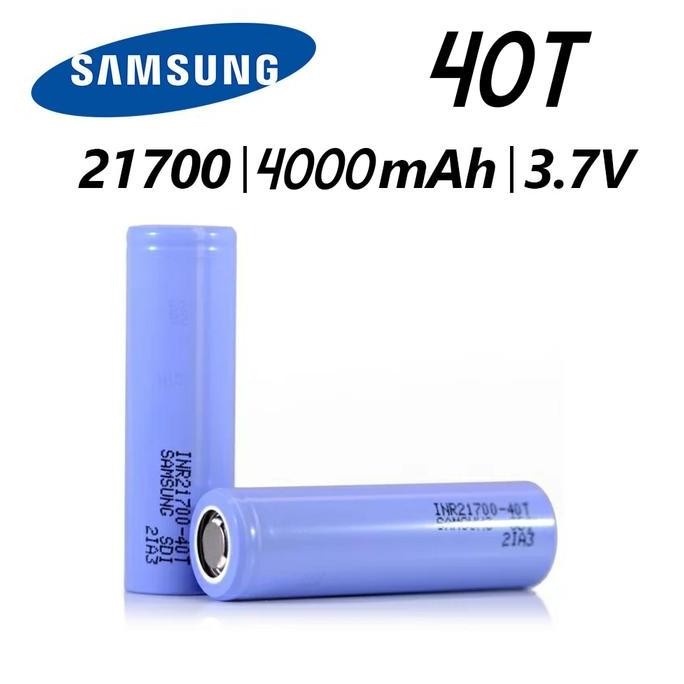Samsung 40T Inr21700-40T 21700 Battery Baterai High Drain 4000Mah 35A