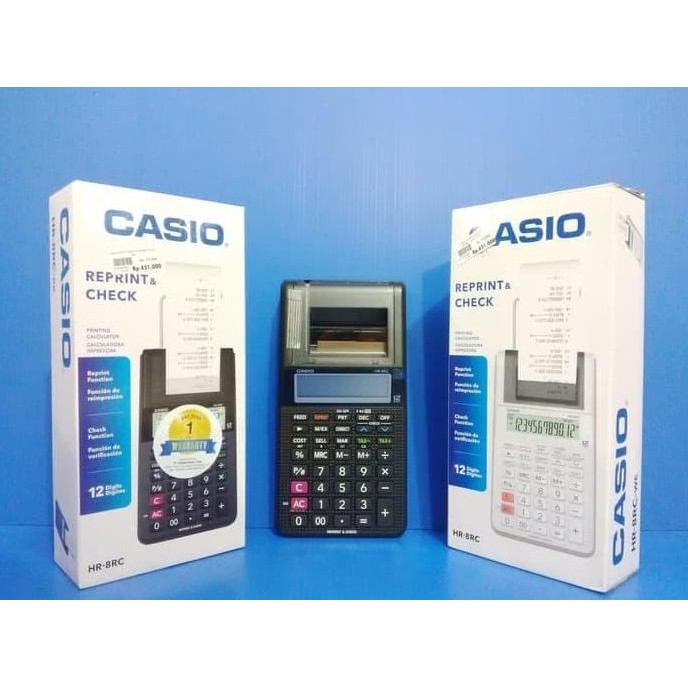 

restock Jual Kalkulator Casio Portable Printer HR - 8 TM