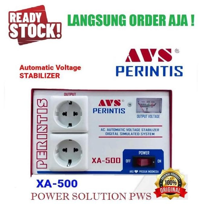Stabilizer Avs Perintis Xa-500, Stabilizer Perintis 500Watt