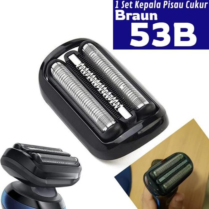 Terlaris Braun 53B Replacement Shaver Head Kepala Pisau Cukur Series 5 6 5018S