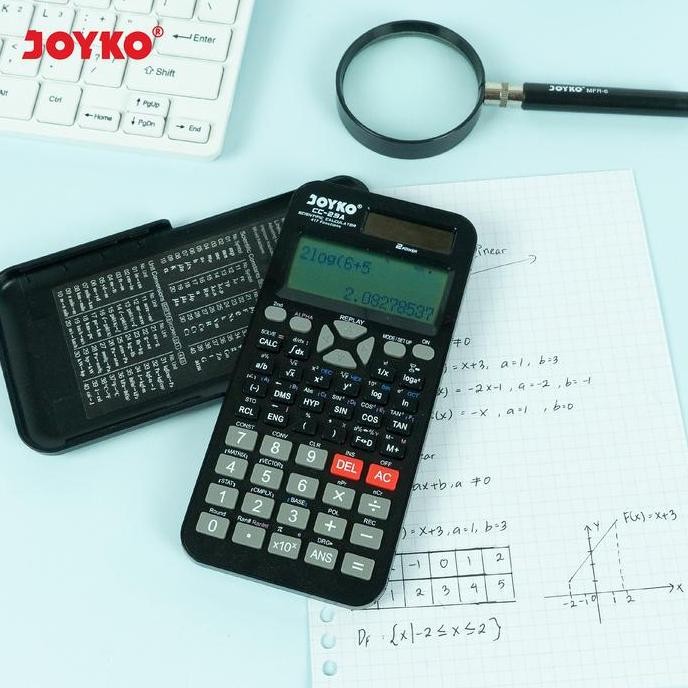

restock Joyko Scientific Calculator Kalkulator Ilmiah Joyko Matematika CC-29A