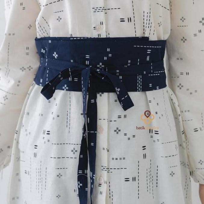 Batik Tunik Atasan Wanita Kekinian Baju Kerja Modern Couple By Sahara Tunik Putih