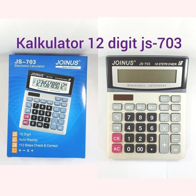 

restock Kalkulator Desktop JOINUS JS-703 12 Digit Ukuran Besar