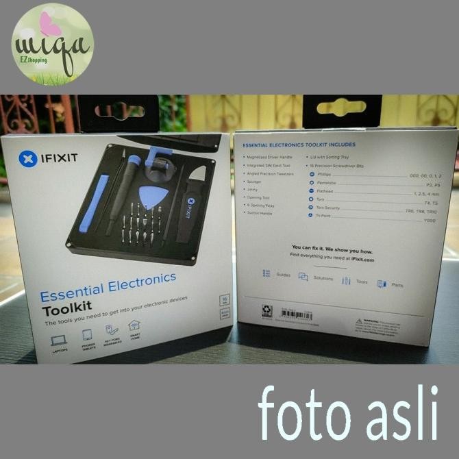 iFixit Essential Electronics Toolkit, untuk Peralatan Elektronik