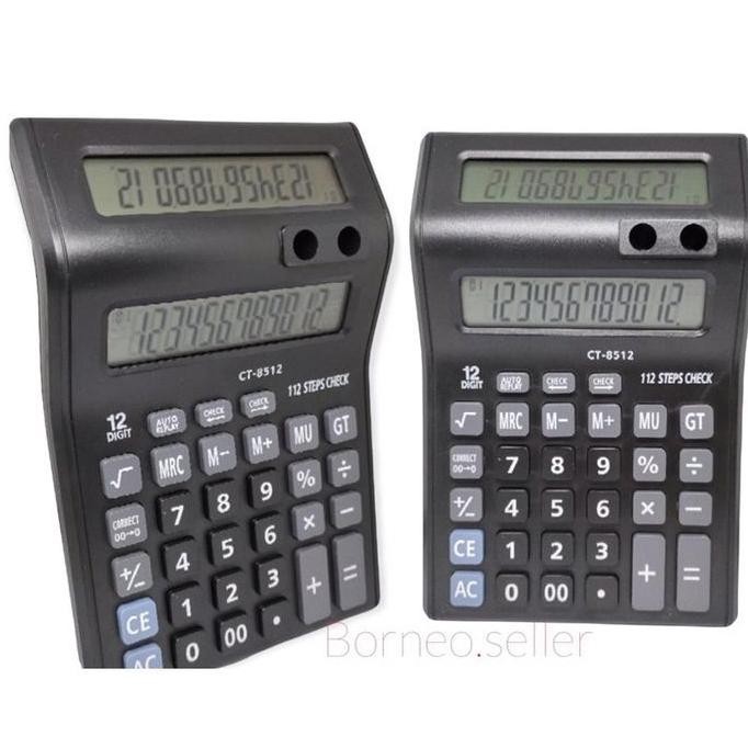 

restock KINCIZEN KALKULATOR DAGANG 2 LAYAR CT 8512 CT-8512 KALKULATOR 12 DIGIT