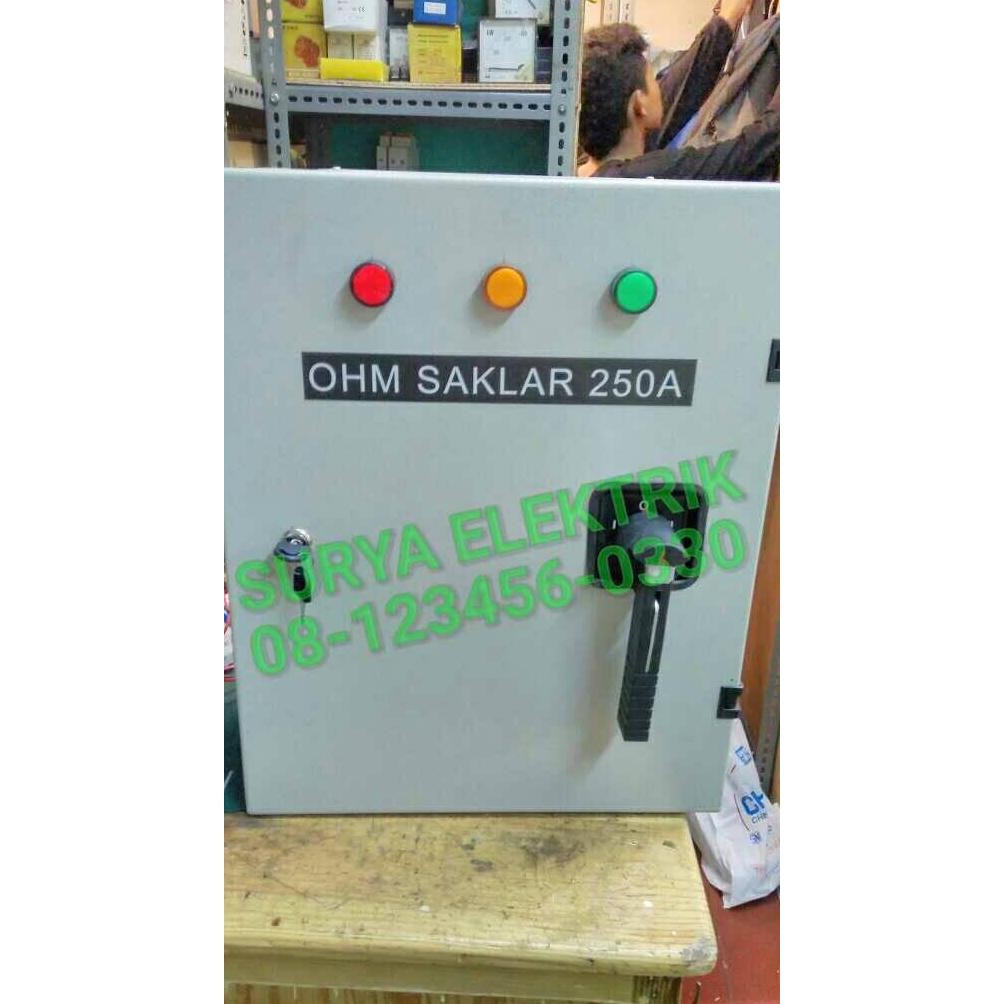 

Terlaris Panel Cos Ohm Saklar Handel Pln Genset 250A 250 Amper Nrk Non Socomec