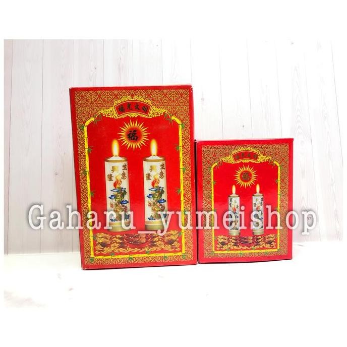 Lilin Kati Putih Naga 1/2kati dan 1kati