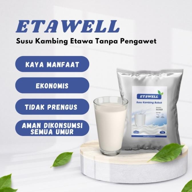 

(Expert) Etawell - Susu Kambing Bubuk Original 1000 Gr