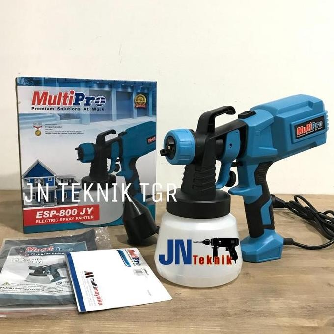 Promo Spray Gun Elektrik Multipro Esp-800 / Alat Semprot Cat Multipro Esp800