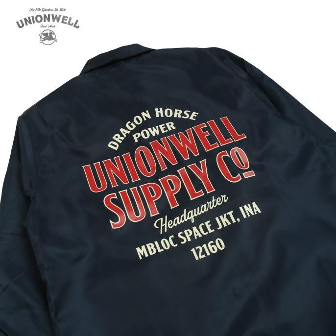 Murah Unionwell Windbreaker Jacket Flick Navy