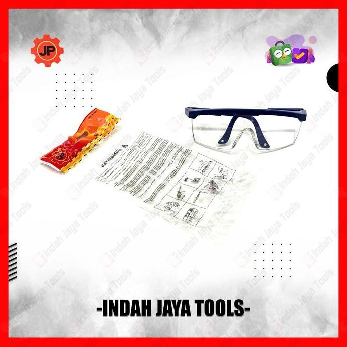 

Terlaris Kacamata Las / Kaca Mata Safety Gurinda Bening Clear