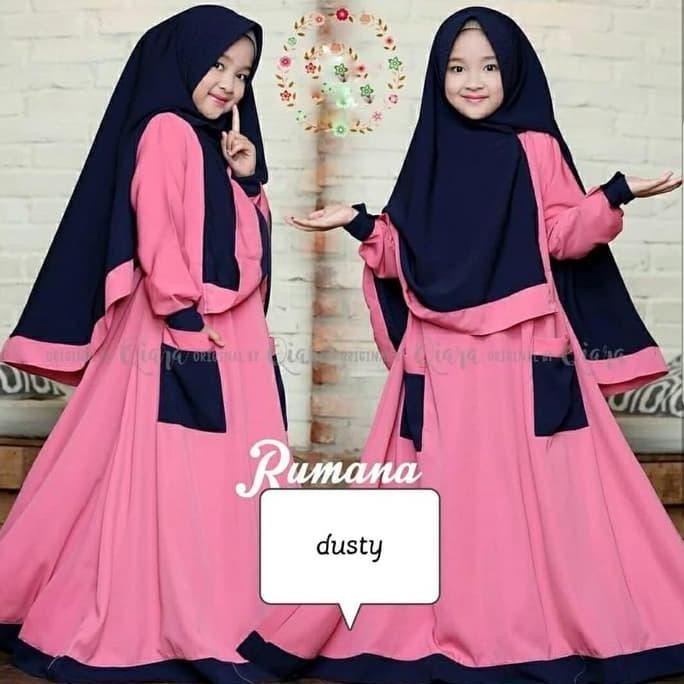 GAMIS SYAIR'I ANAK / DRESS MUSLIM ANAK PEREMPUAN