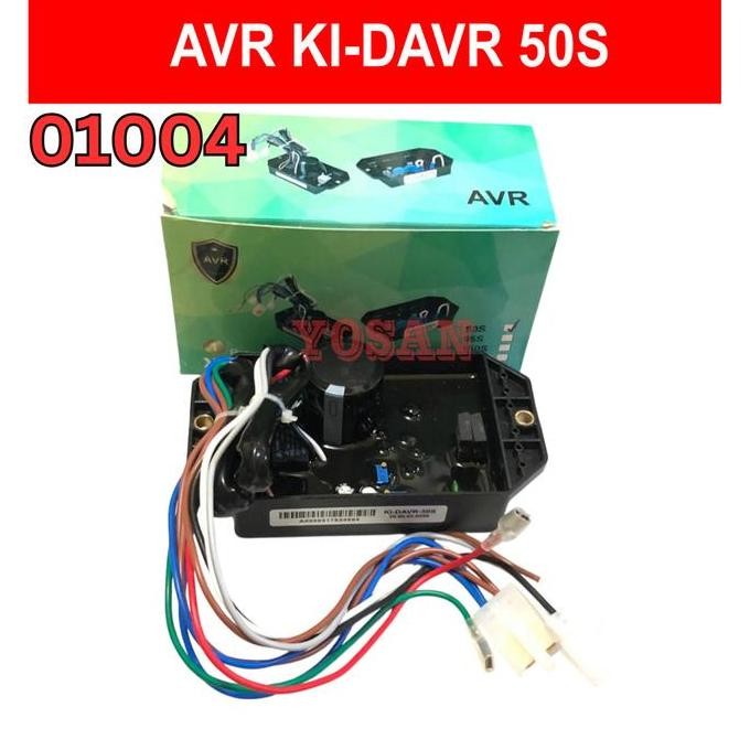

Terlaris Avr Ki-Davr-50S Atau Avr Genset Ki Davr 50S Kipor 5 Kw Kva 1 Phase