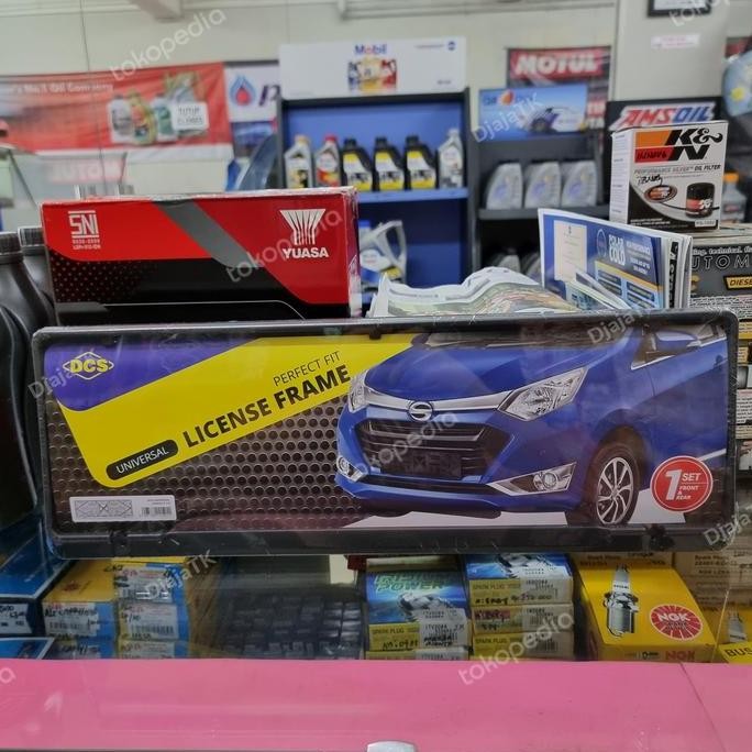 ready Dudukan plat nomer mobil ori dcs