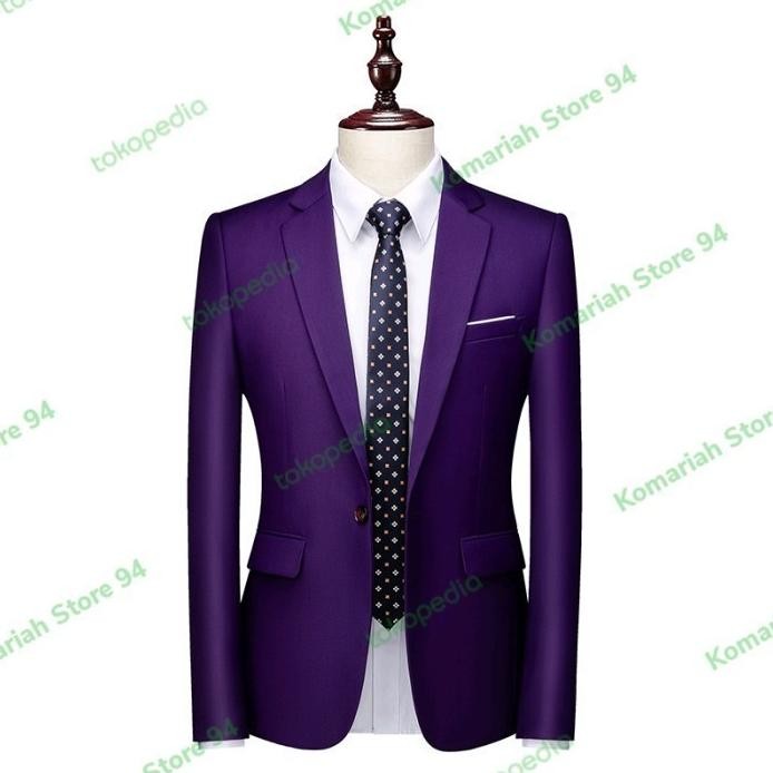 Jas ungu - Jas ungu Lilac - Jas pria warna ungu ungu lilac murah