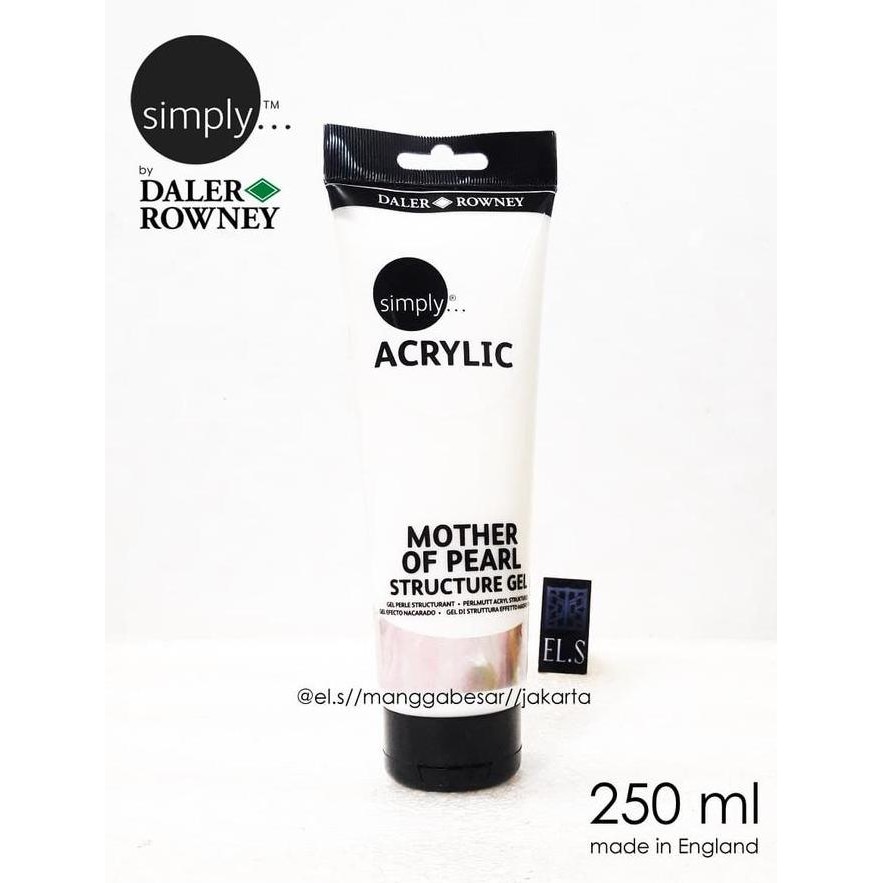 

ready Daler Rowney Simply Mother Of Pearl 250 ml ( Cat Acrylic )