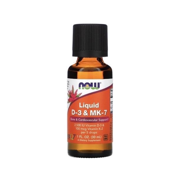 Now Foods Liquid D3 & Mk7 D3 K2 (30Ml)