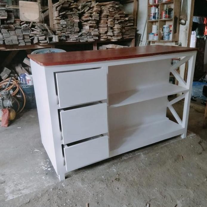 Terlaris Meja Lemari Kitchen Set Dapur Jati Belanda